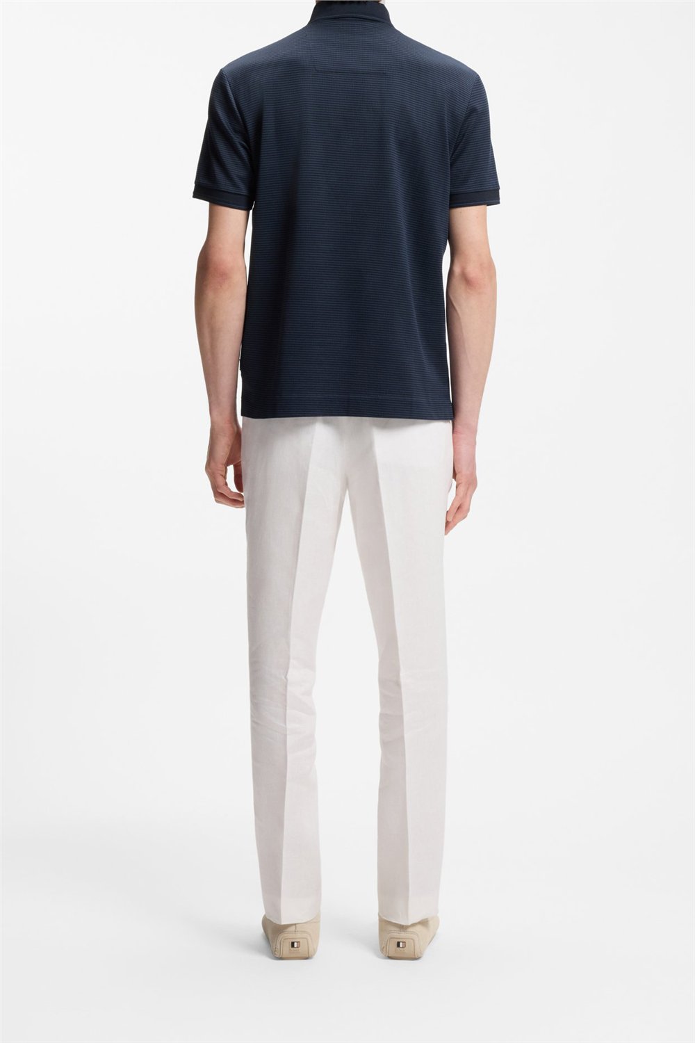 Boss H Parlay 242 Erkek Polo Yaka T-Shirt Mavi