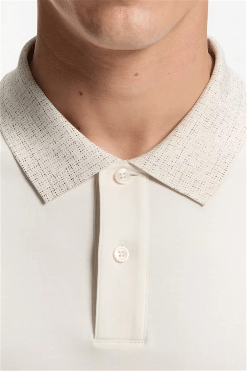 BOSS H Parlay 49 Erkek Polo Yaka T-Shirt Beyaz