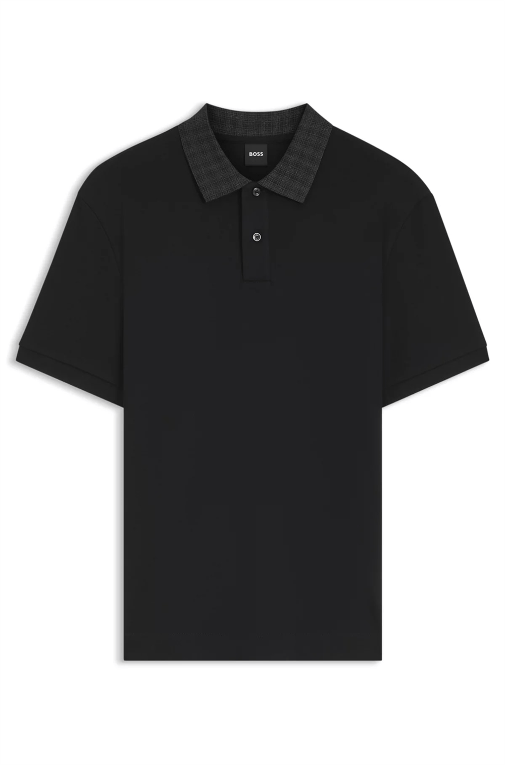 BOSS H Parlay 49 Erkek Polo Yaka T-Shirt Siyah