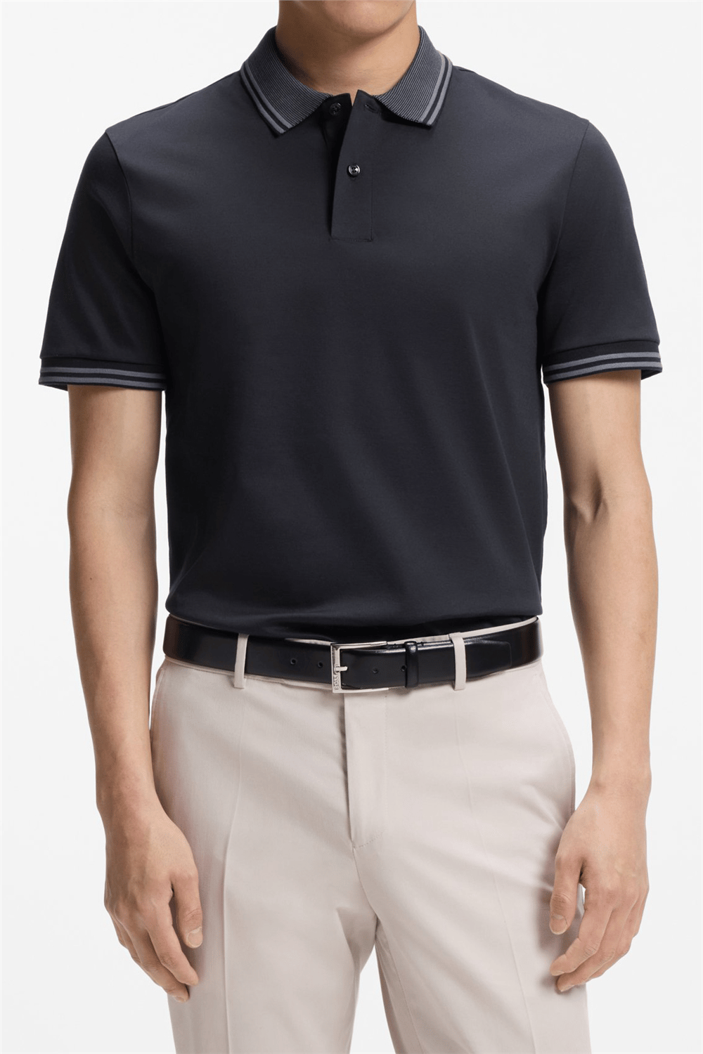 Boss H Phillipson 238 Erkek Polo Yaka T-Shirt Mavi