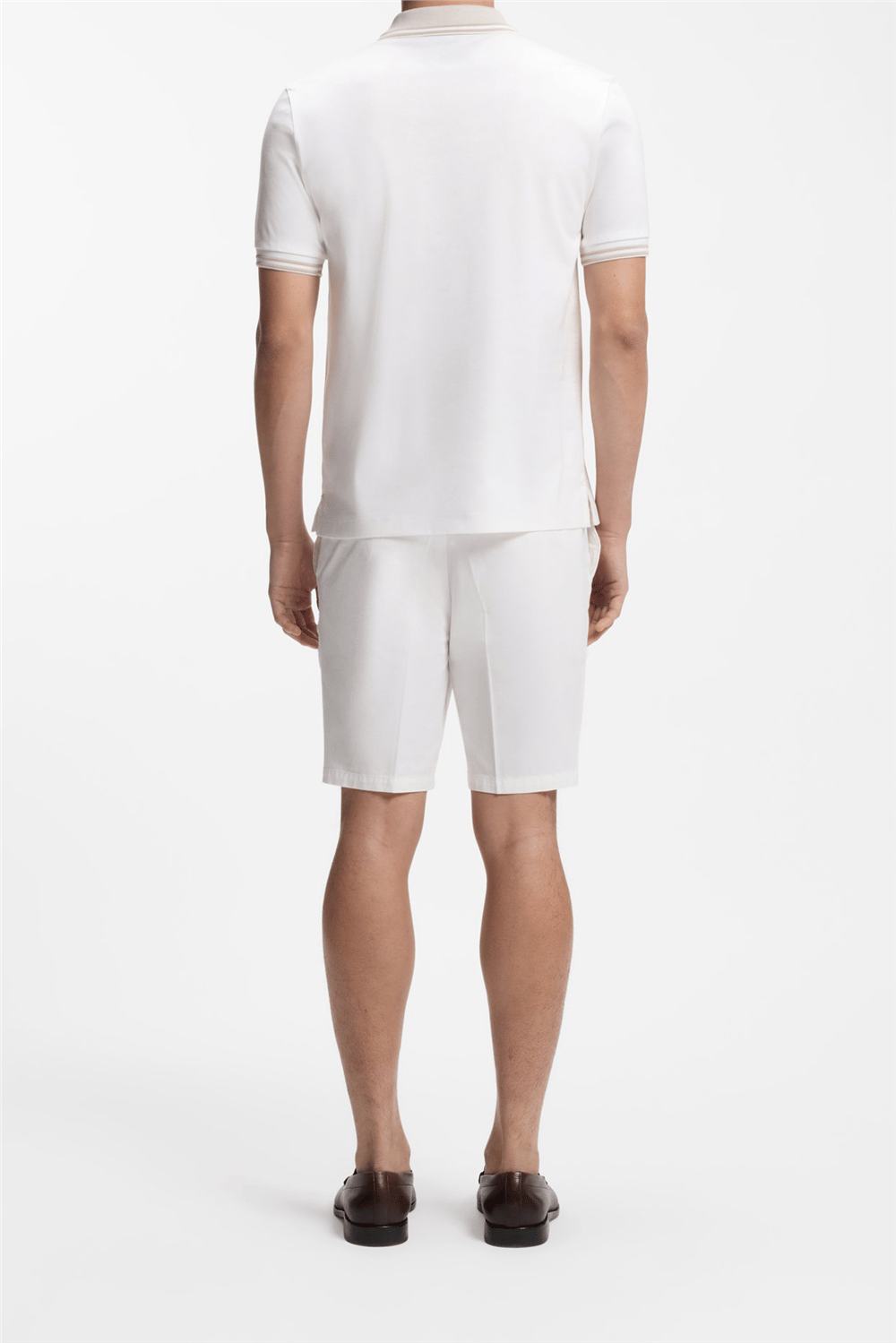 Boss H Phillipson 238 Erkek Polo Yaka T-Shirt Beyaz