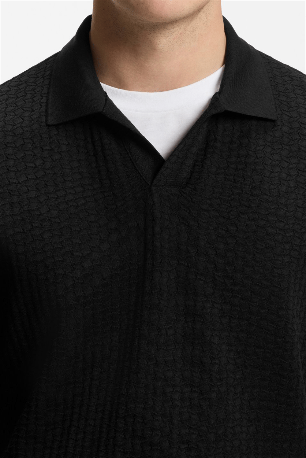 Boss H Pye 251 Erkek Polo Yaka T-Shirt Siyah
