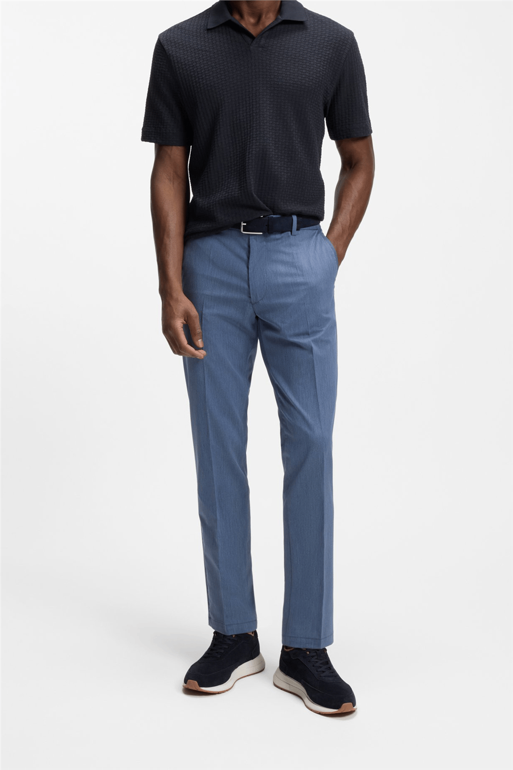 Boss H Pye 251 Erkek Polo Yaka T-Shirt Mavi