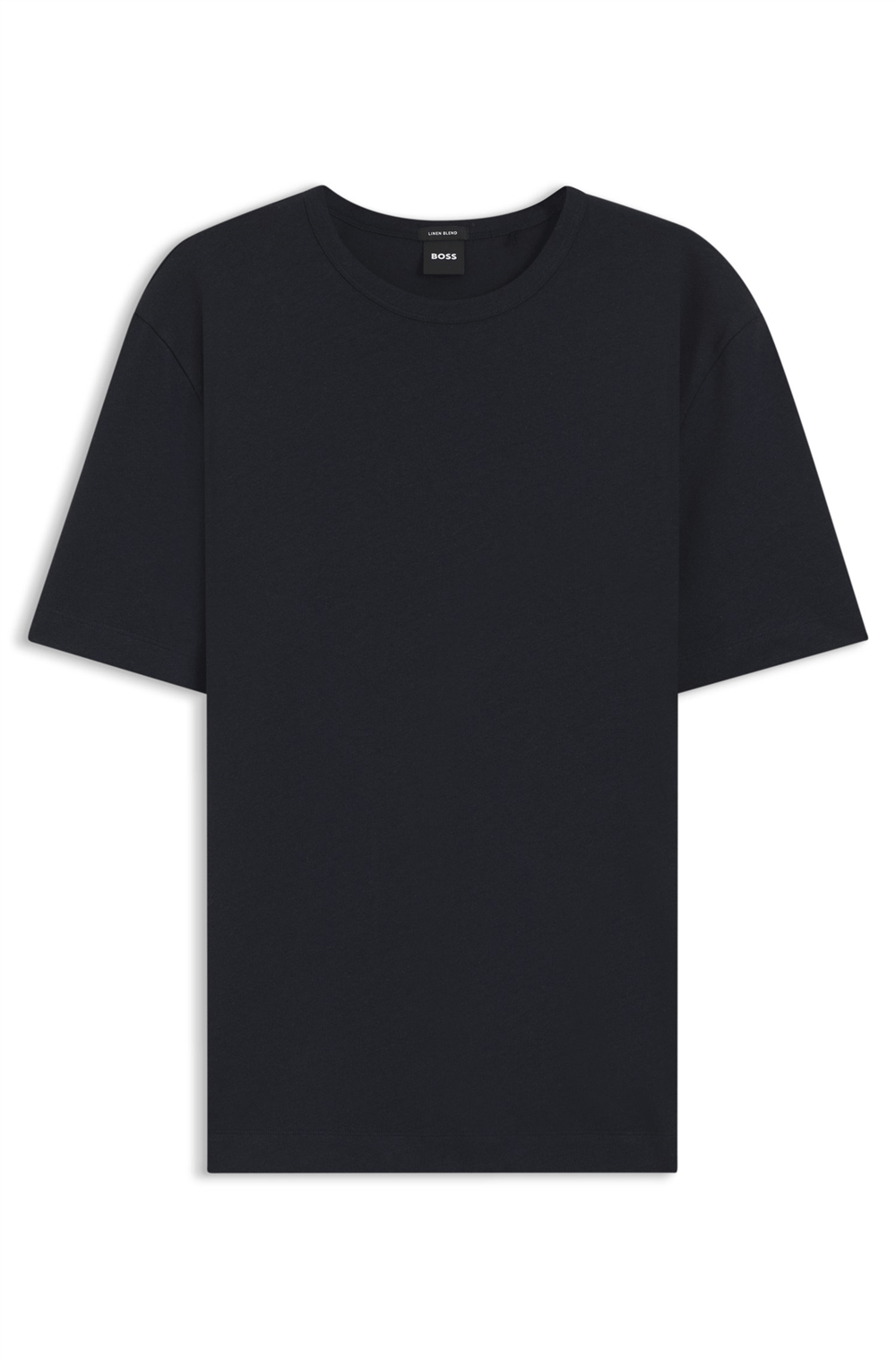 Boss H Taut 235 Erkek Bisiklet Yaka T-Shirt Mavi
