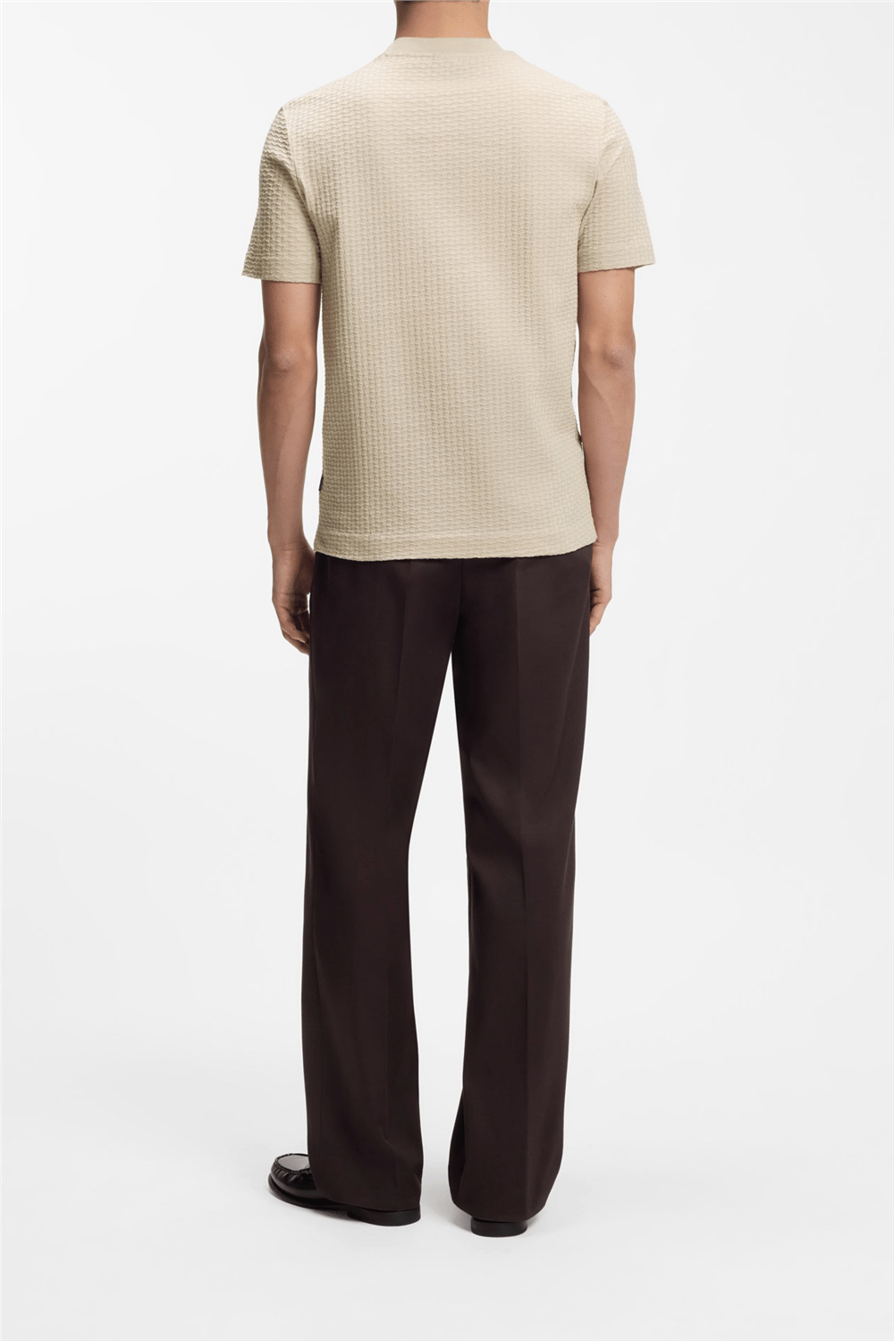 Boss H Thompson 251 Erkek Bisiklet Yaka T-Shirt
