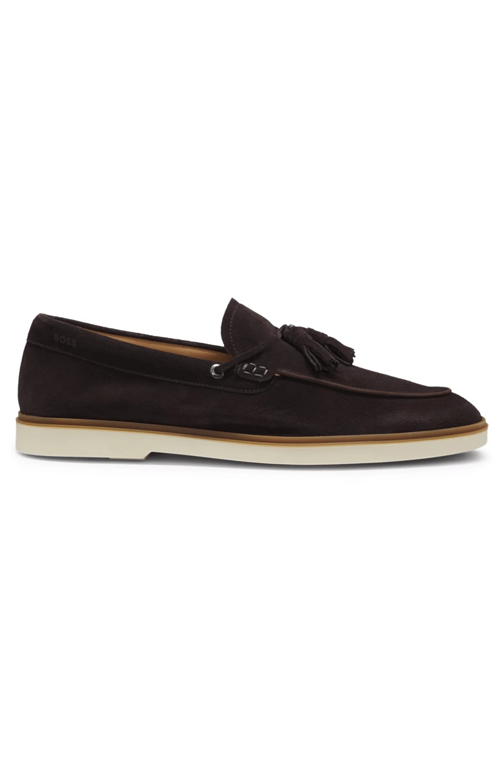 BOSS Hedley Loaf Sdts Erkek Loafer Kahverengi