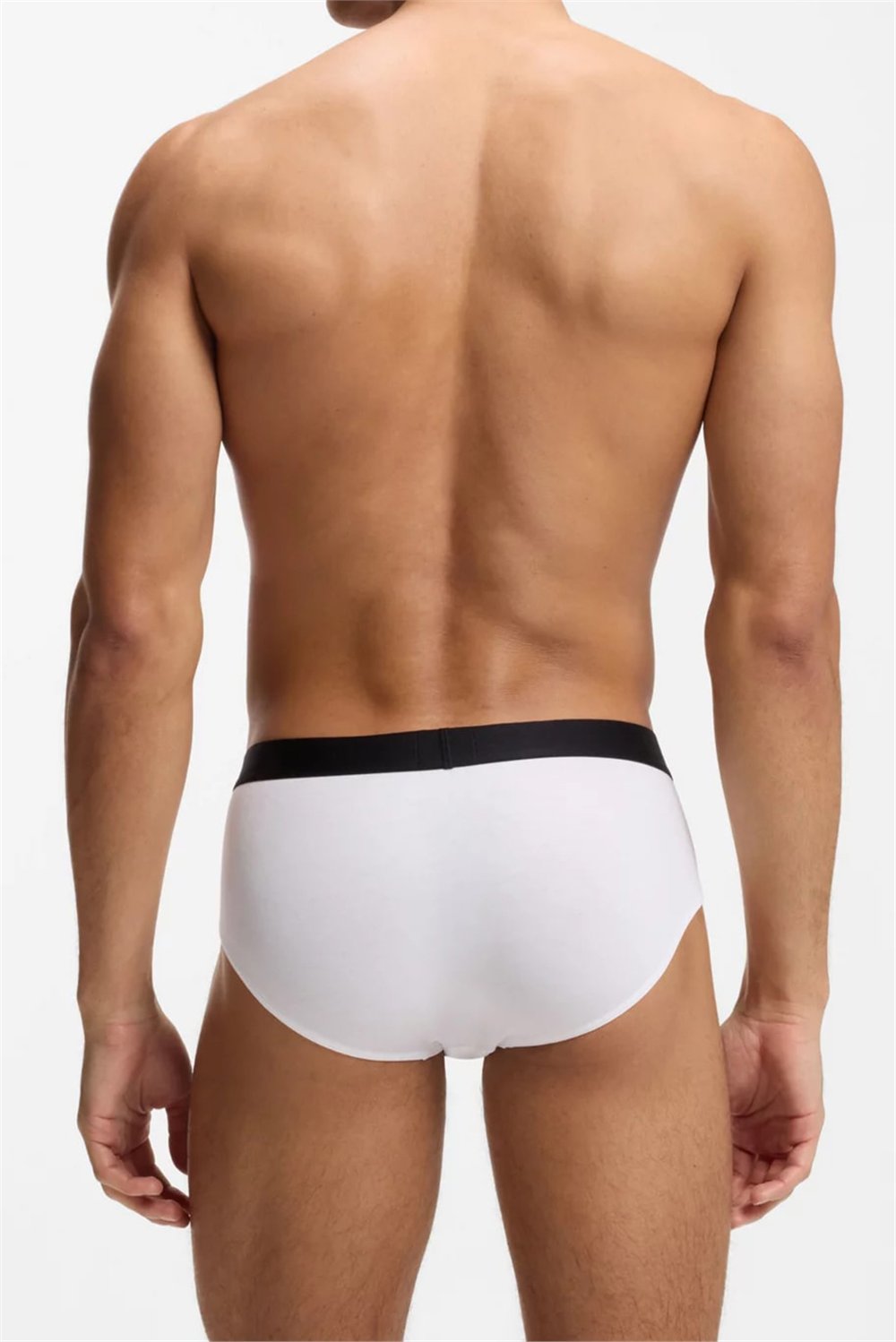 BOSS Hipbr 3P Boss One Erkek 3lü Boxer Beyaz