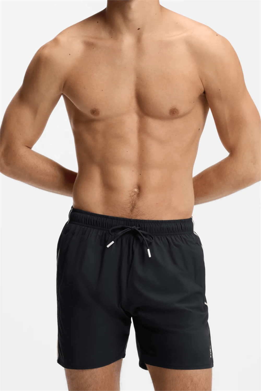 Boss Iconic Erkek Şort Mayo Siyah