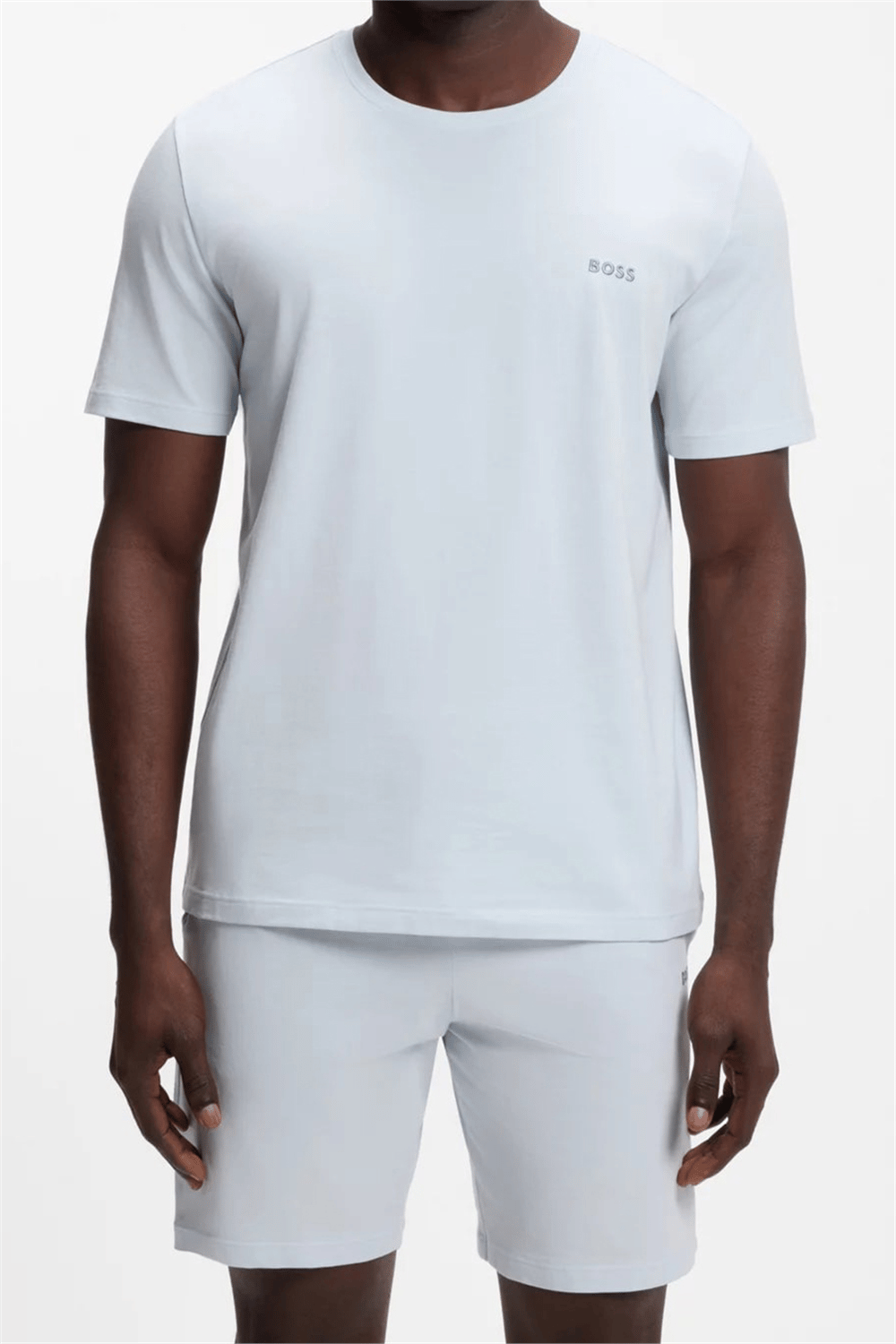 BOSS Mix&Match T Shirt R Erkek Bisiklet Yaka T-Shirt