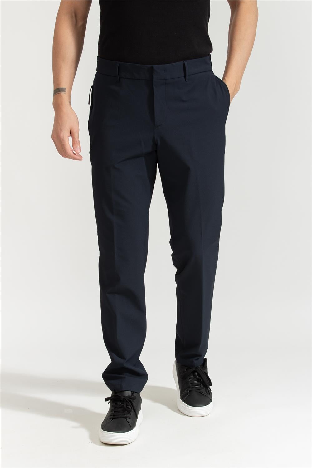 BOSS P-Genius-WG-PK-253F Erkek Pantolon Mavi