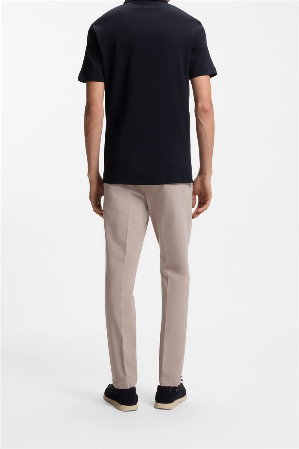 Boss Palosh Erkek Polo Yaka T-Shirt Mavi