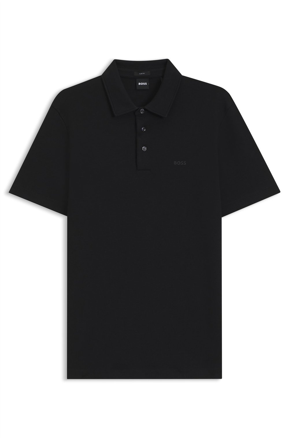Boss Palosh Erkek Polo Yaka T-Shirt Siyah