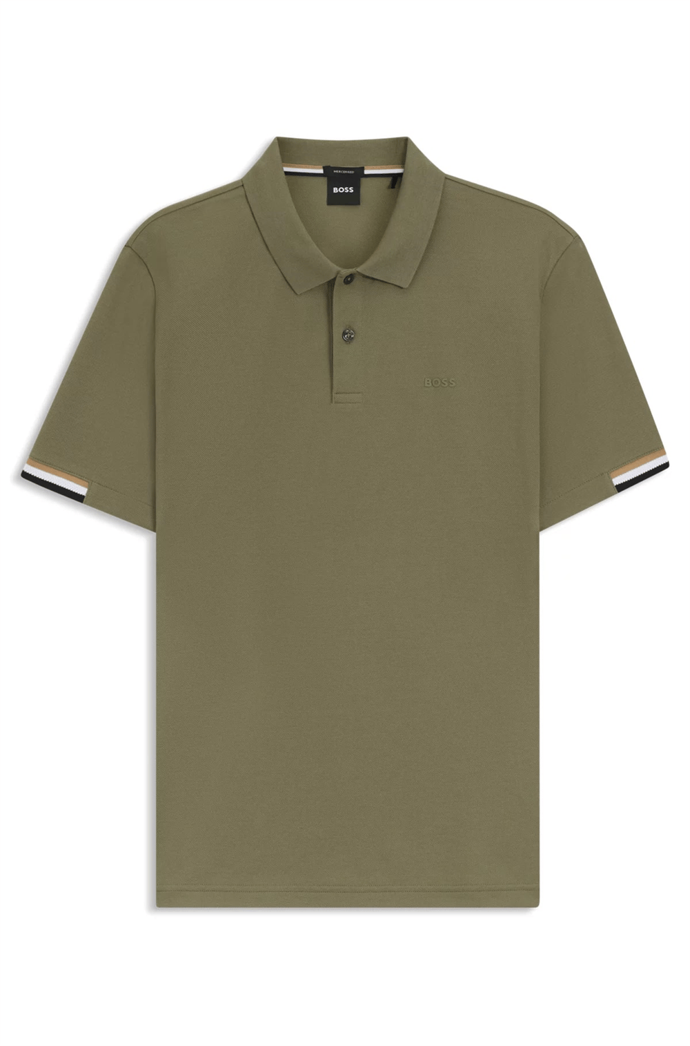 Boss Parlay Erkek Polo Yaka T-Shirt Yeşil
