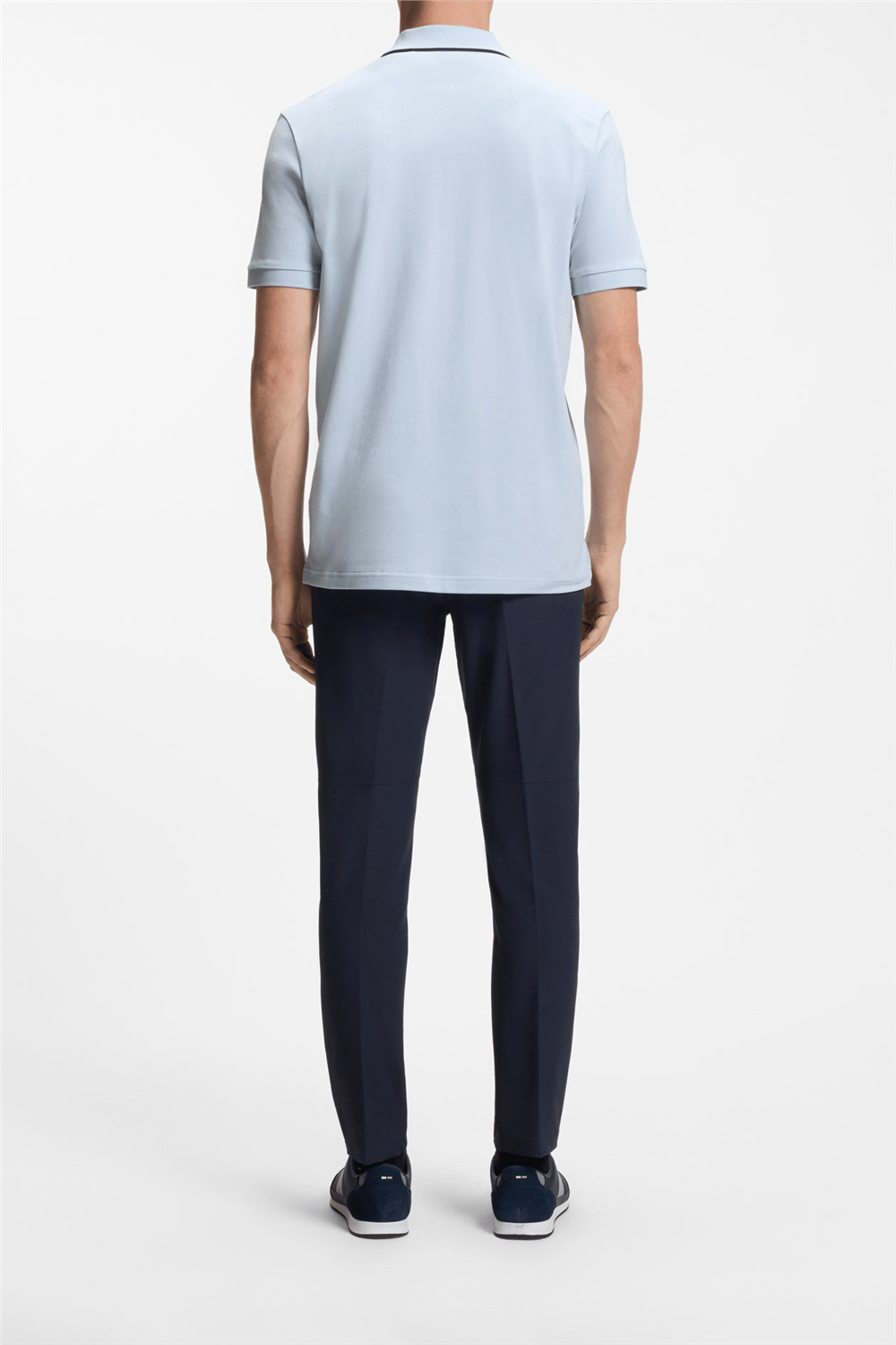 BOSS Philix GOC Erkek Polo Yaka T-Shirt Mavi