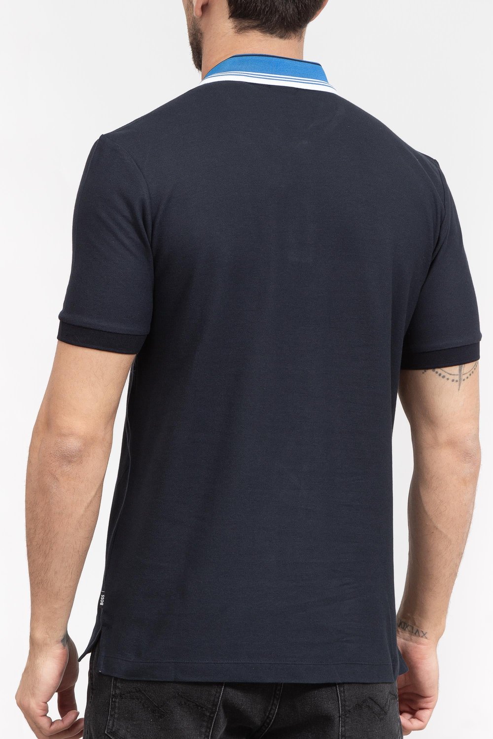 Boss Phillipson Erkek Polo Yaka T-Shirt Mavi