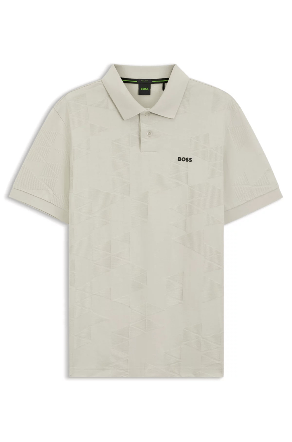 BOSS Pl Network Jq Pirax Erkek Polo Yaka T-Shirt Bej