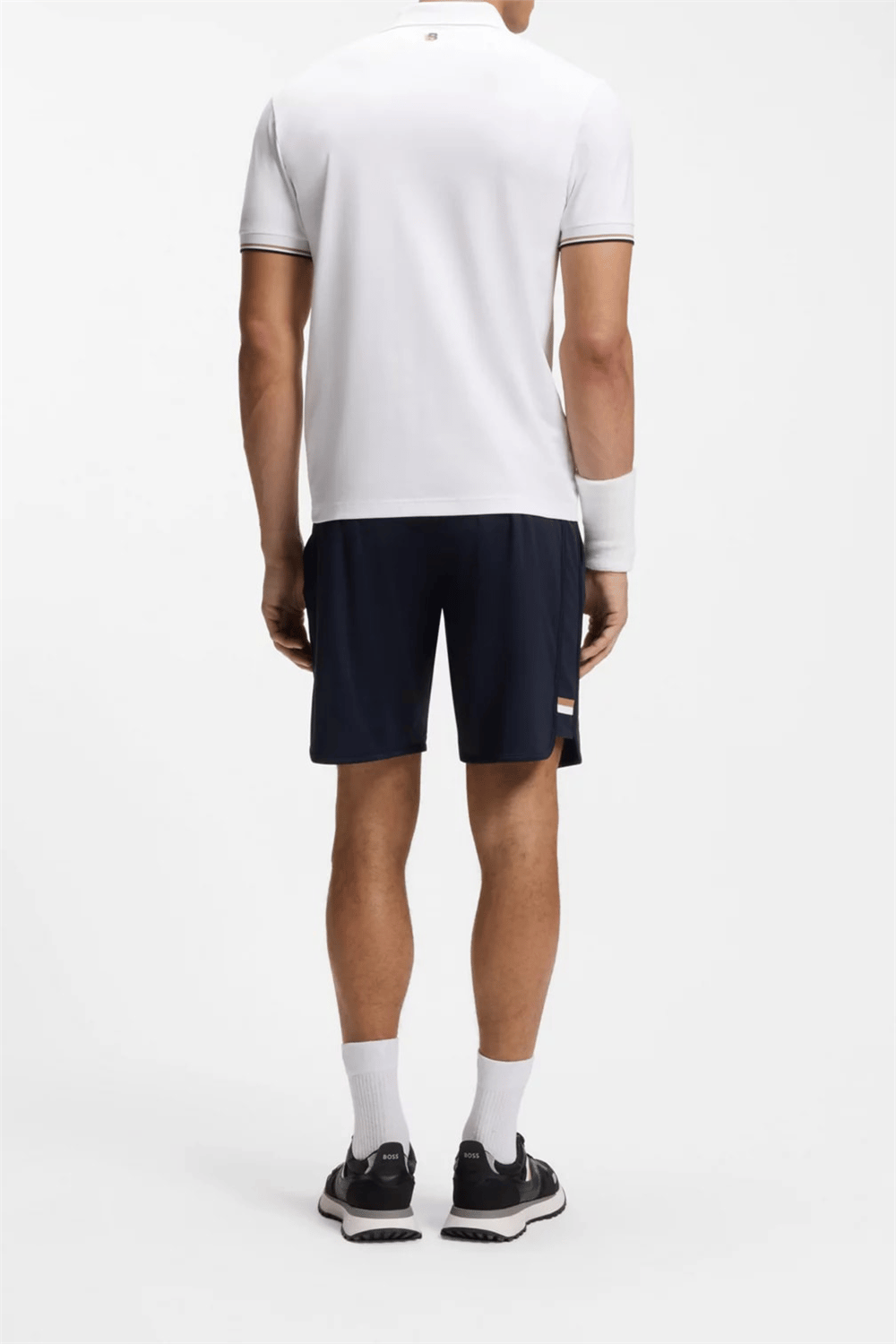 BOSS Pl Toc Game 1 Erkek Polo Yaka T-Shirt Beyaz
