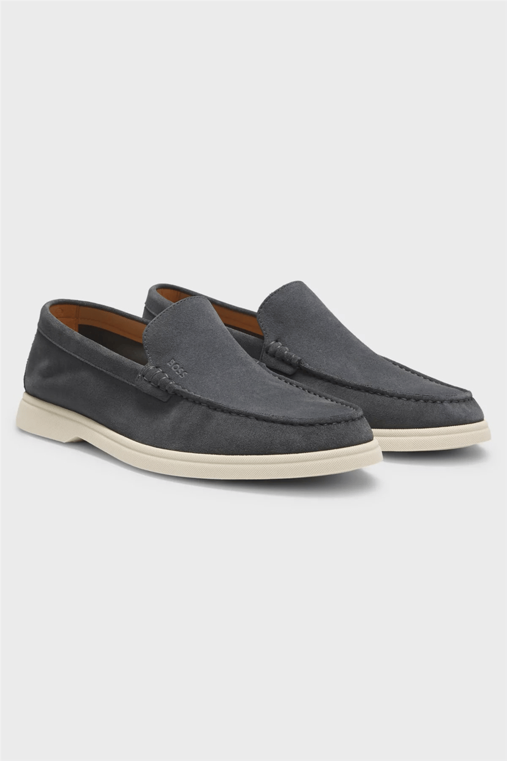 Boss Sienne Loaf Sd N Erkek Loafer Gri