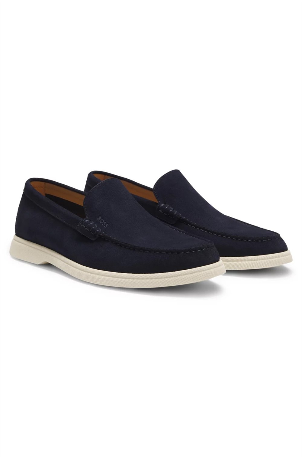 Boss Sienne Loaf Sd N Erkek Loafer Mavi