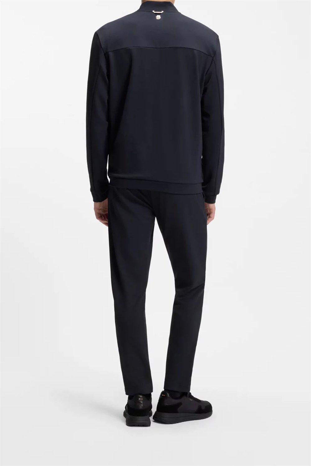 BOSS Sw Toc Game Fz Erkek Fermuarlı Sweatshirt Mavi