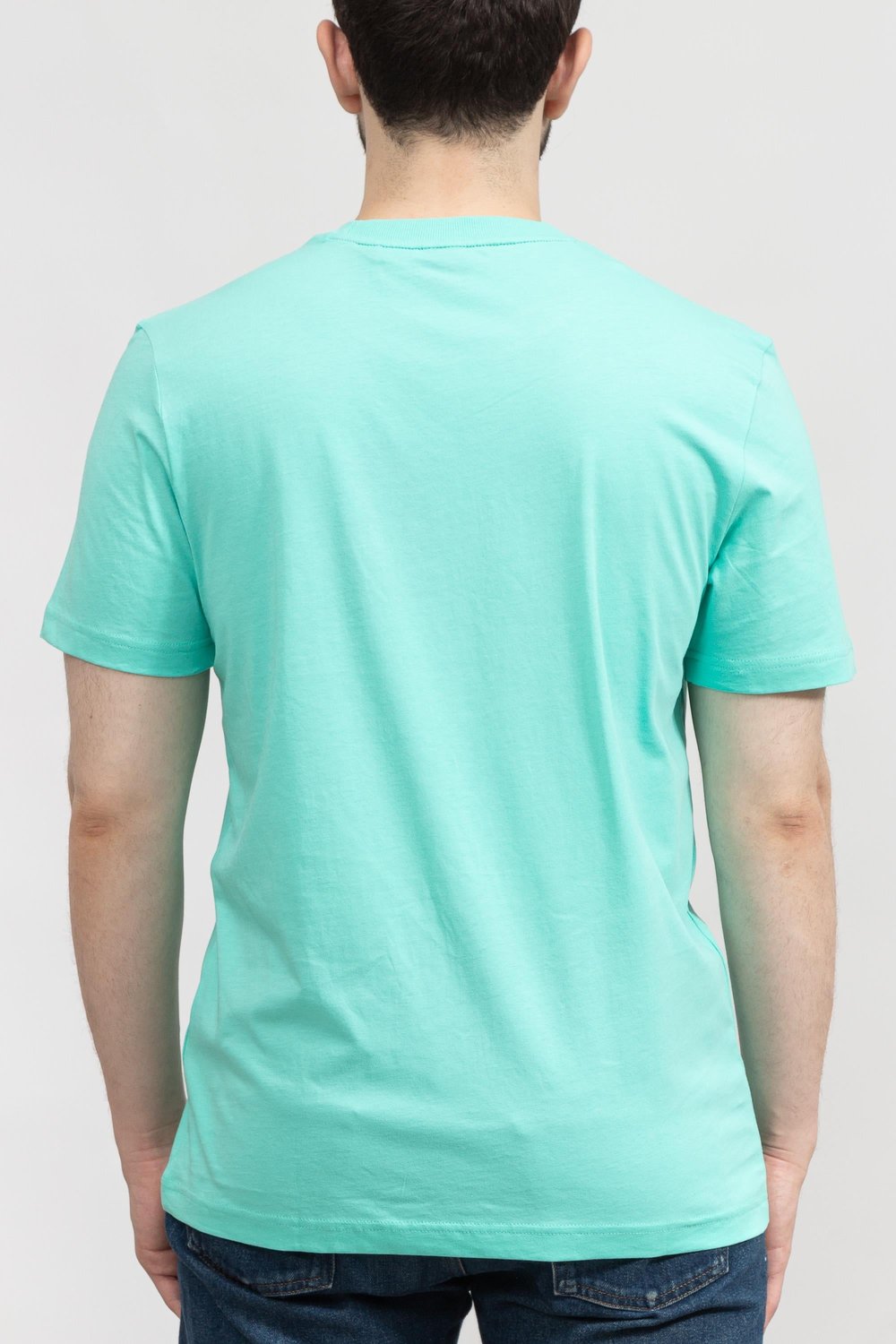 Boss Tee Erkek Bisiklet Yaka T-Shirt Yeşil