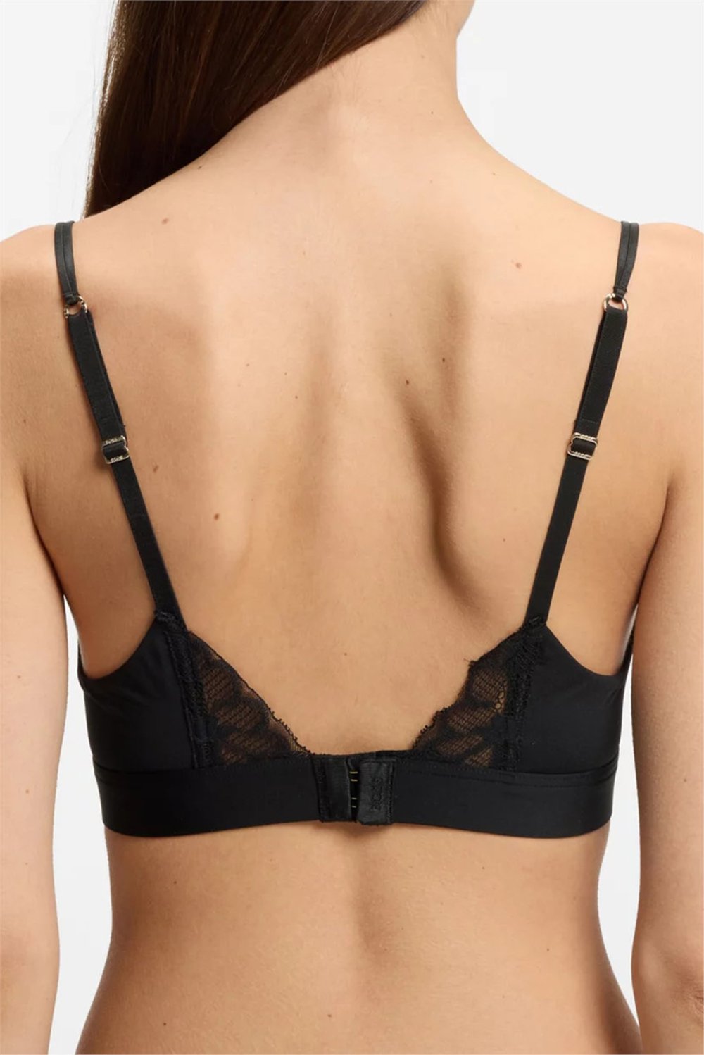 BOSS Triangle Blossom Kadın Sütyen Siyah