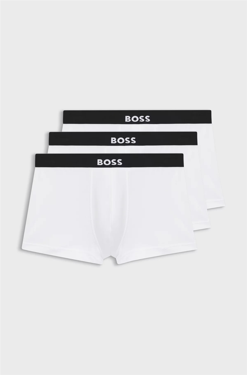 Boss Trunk 3P BOSS ONE Erkek 3lü Boxer Beyaz