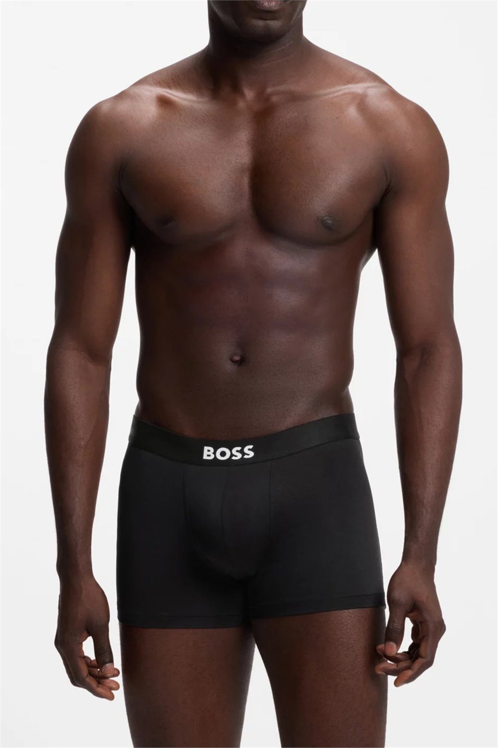 Boss Trunk 3P Micro One Erkek 3lü Boxer Siyah
