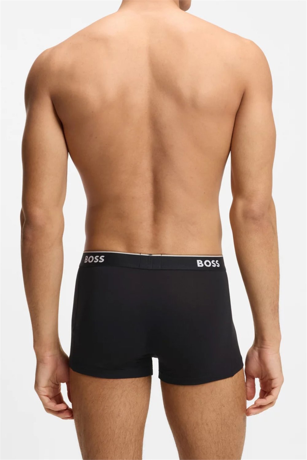 Boss Trunk 3P Power Desig Erkek 3lü Boxer Gri