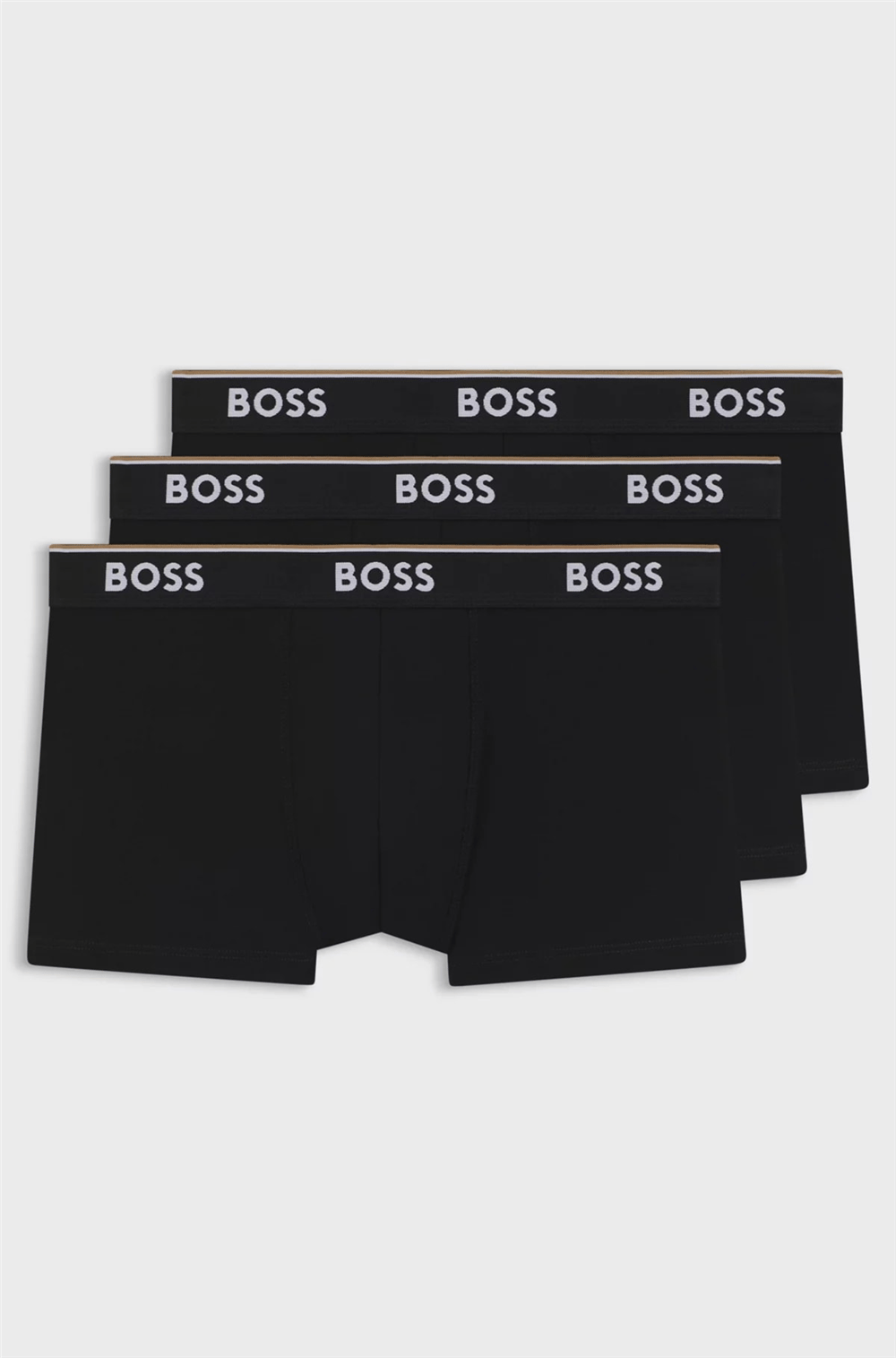 Boss Trunk 3P Power Erkek 3lü Boxer Siyah