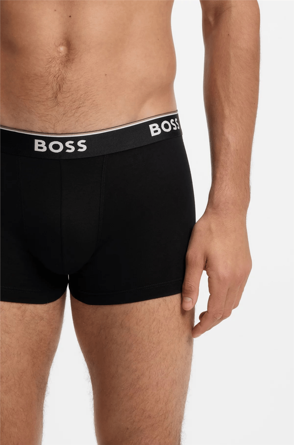 Boss Trunk 3P Power Erkek 3lü Boxer Siyah