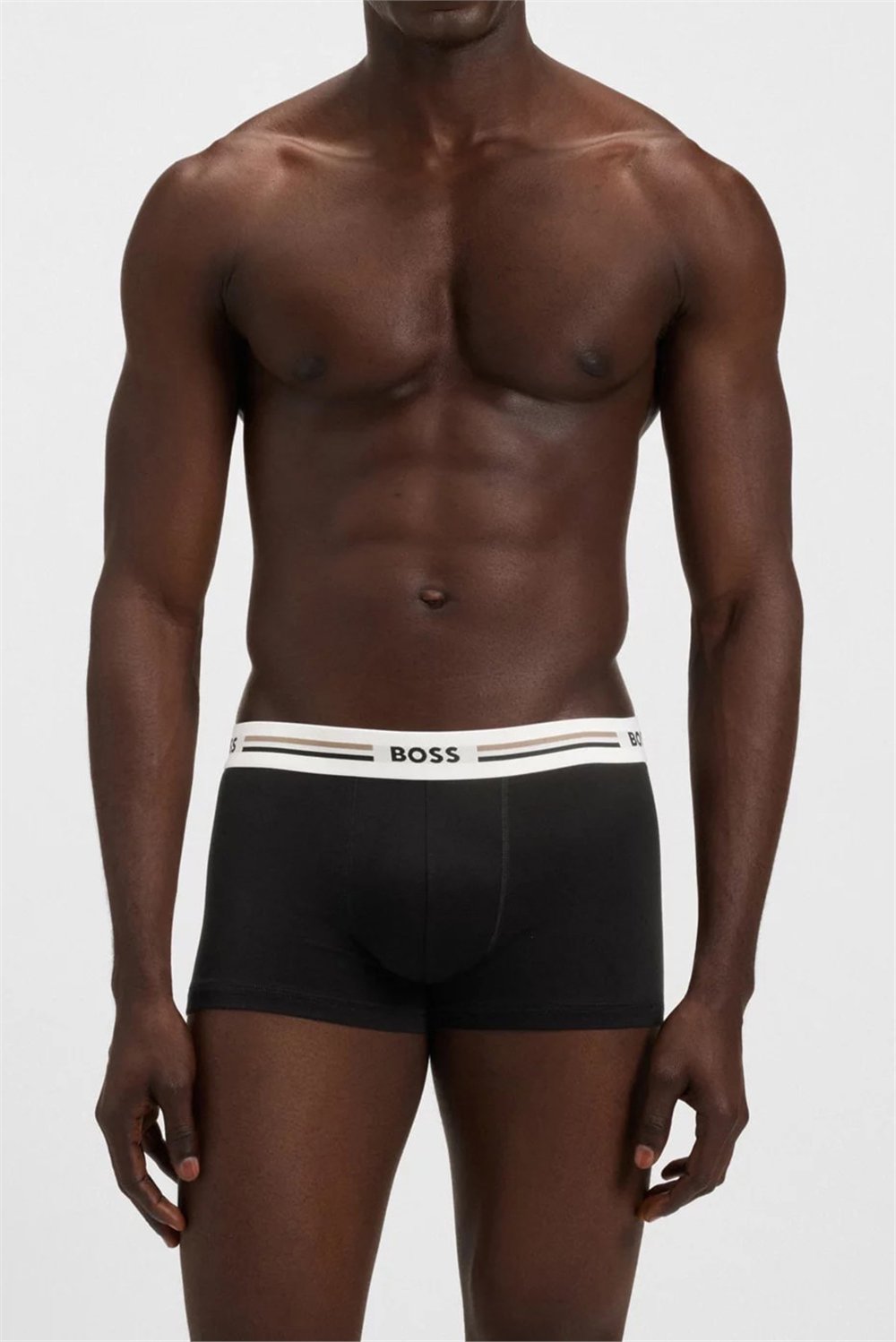 Boss Trunk 3P Revive Erkek 3lü Boxer Siyah