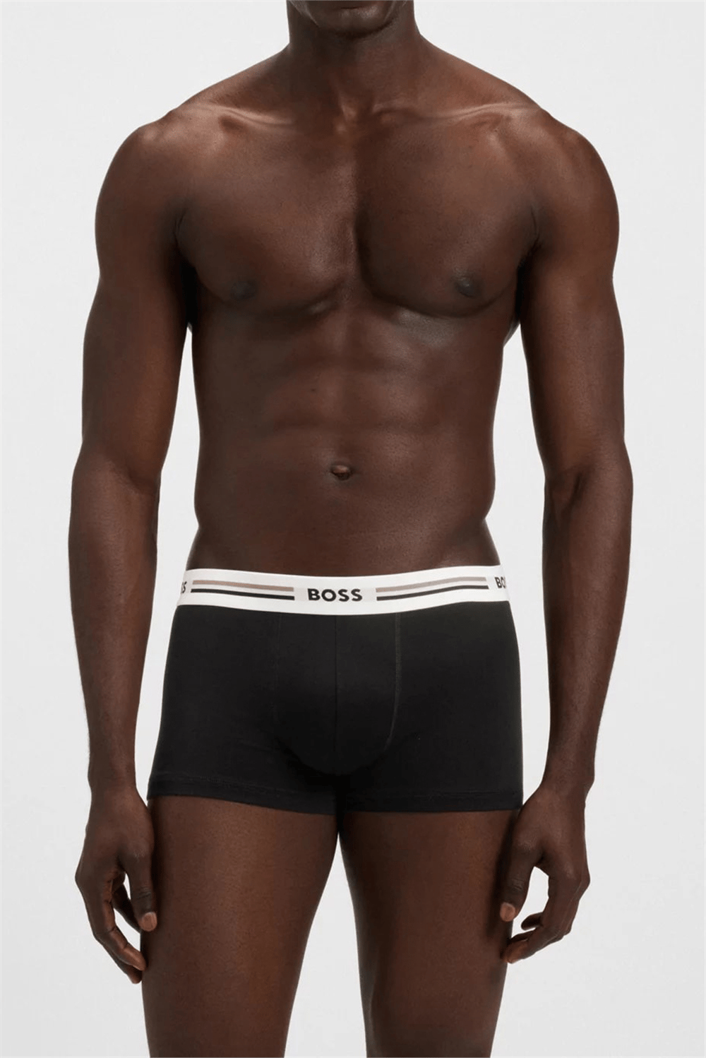 Boss Trunk 3P Revive Erkek 3lü Boxer Siyah