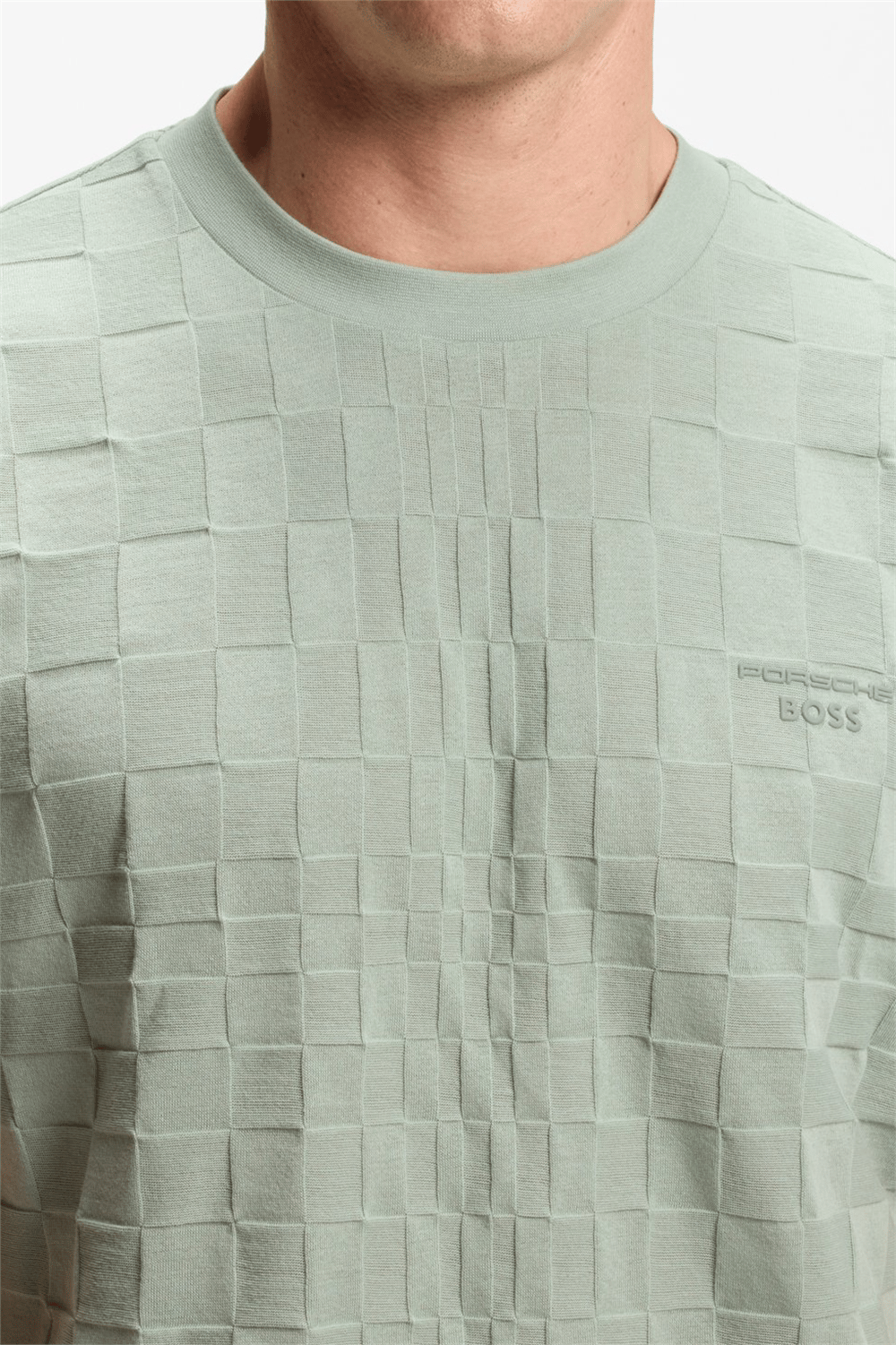 Boss Ts Ps Spirit70 Jacq Erkek Bisiklet Yaka T-Shirt Yeşil