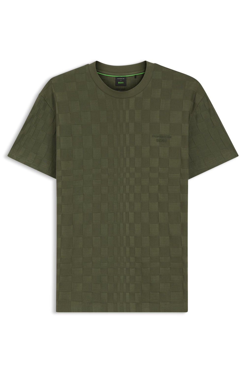 Boss Ts Ps Spirit70 Jacq Erkek Bisiklet Yaka T-Shirt Yeşil