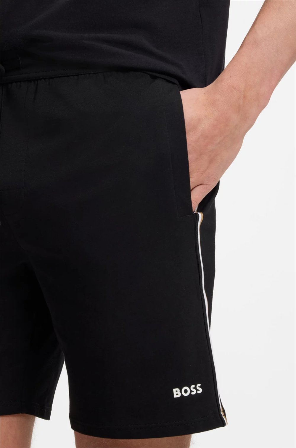 Boss Unique Shorts CW Erkek Pijama Şort Siyah