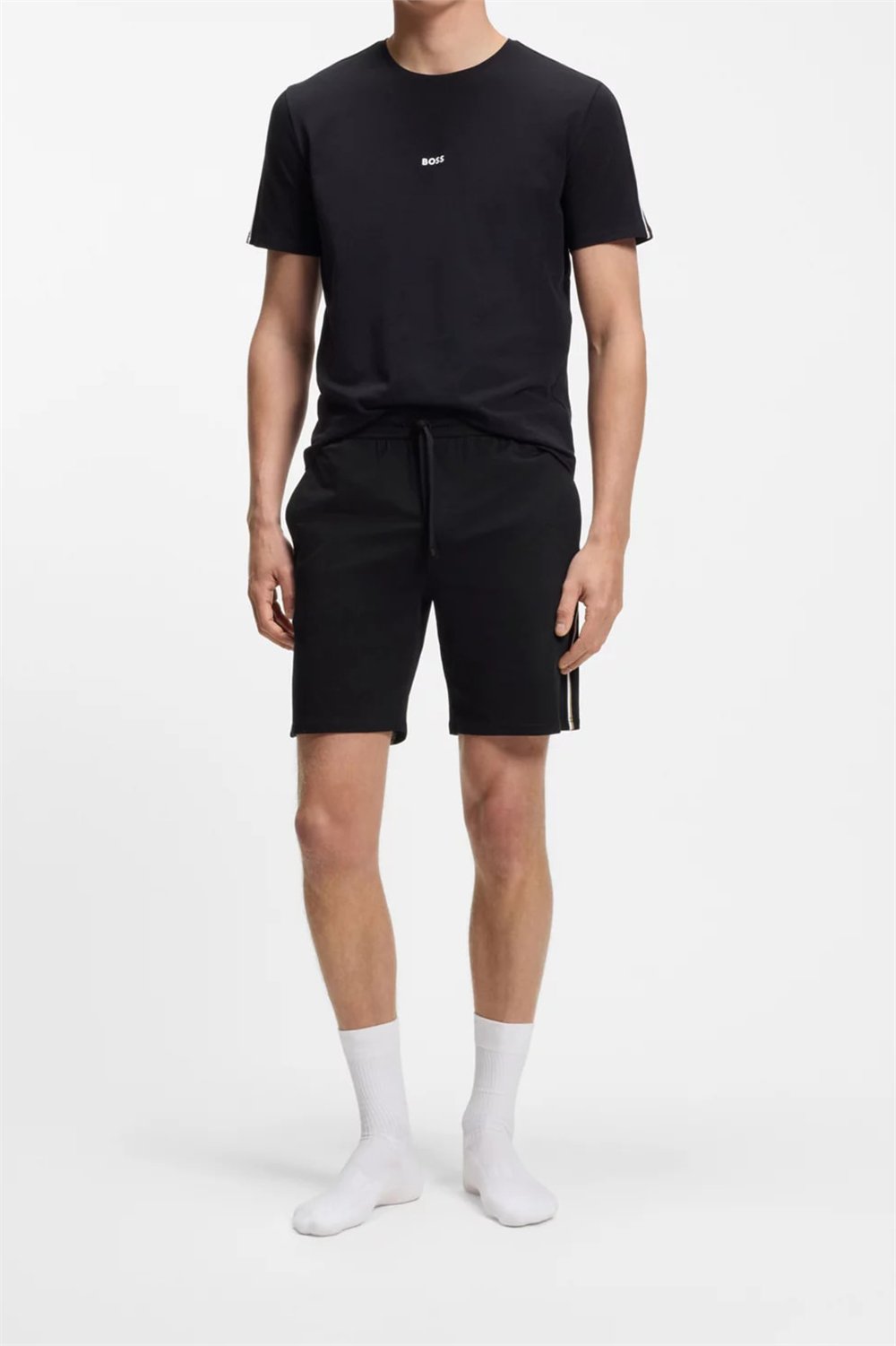 Boss Unique Shorts CW Erkek Pijama Şort Siyah