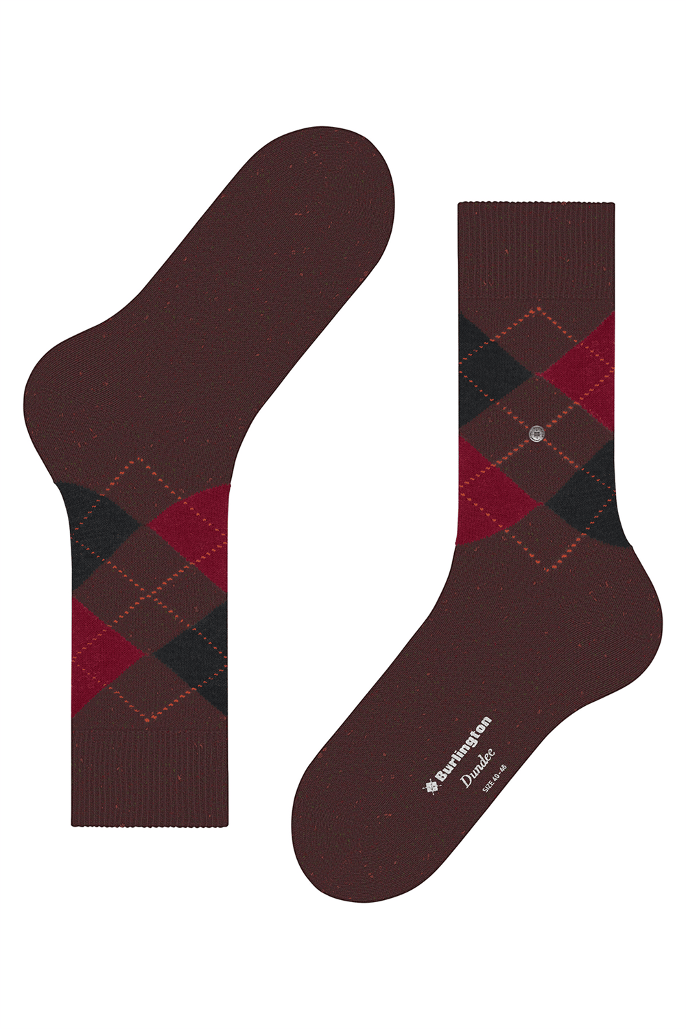 Burlington Dundee SO Erkek Çorap Bordo