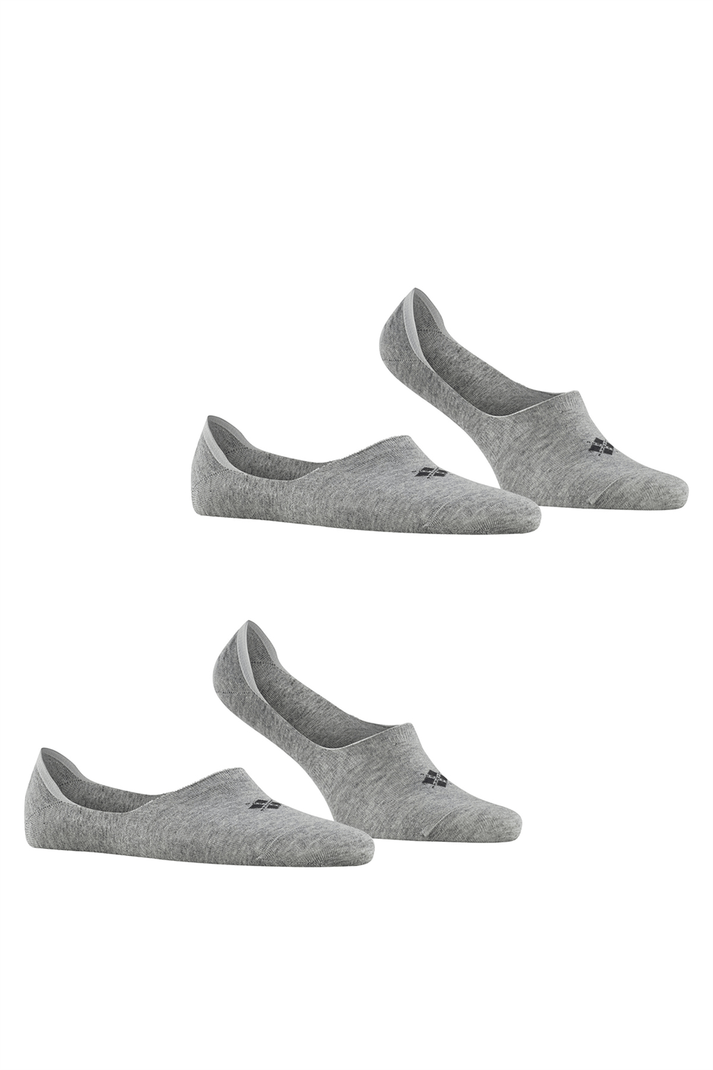 Burlington Erkek 2li Çorap Gri