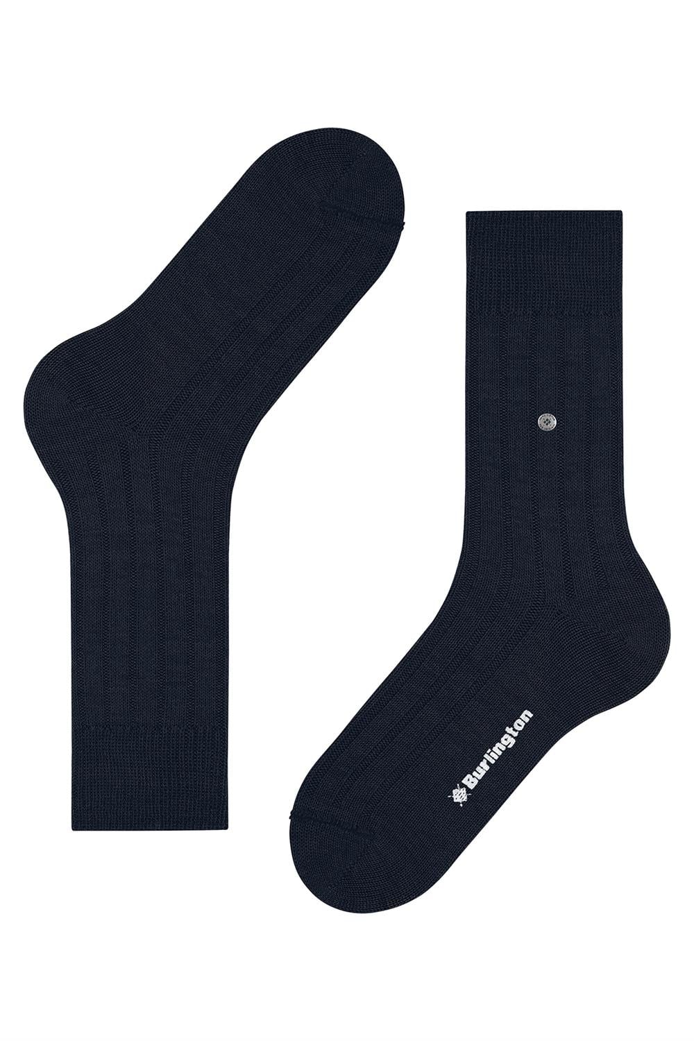 Burlington Dover SO Erkek Çorap Mavi