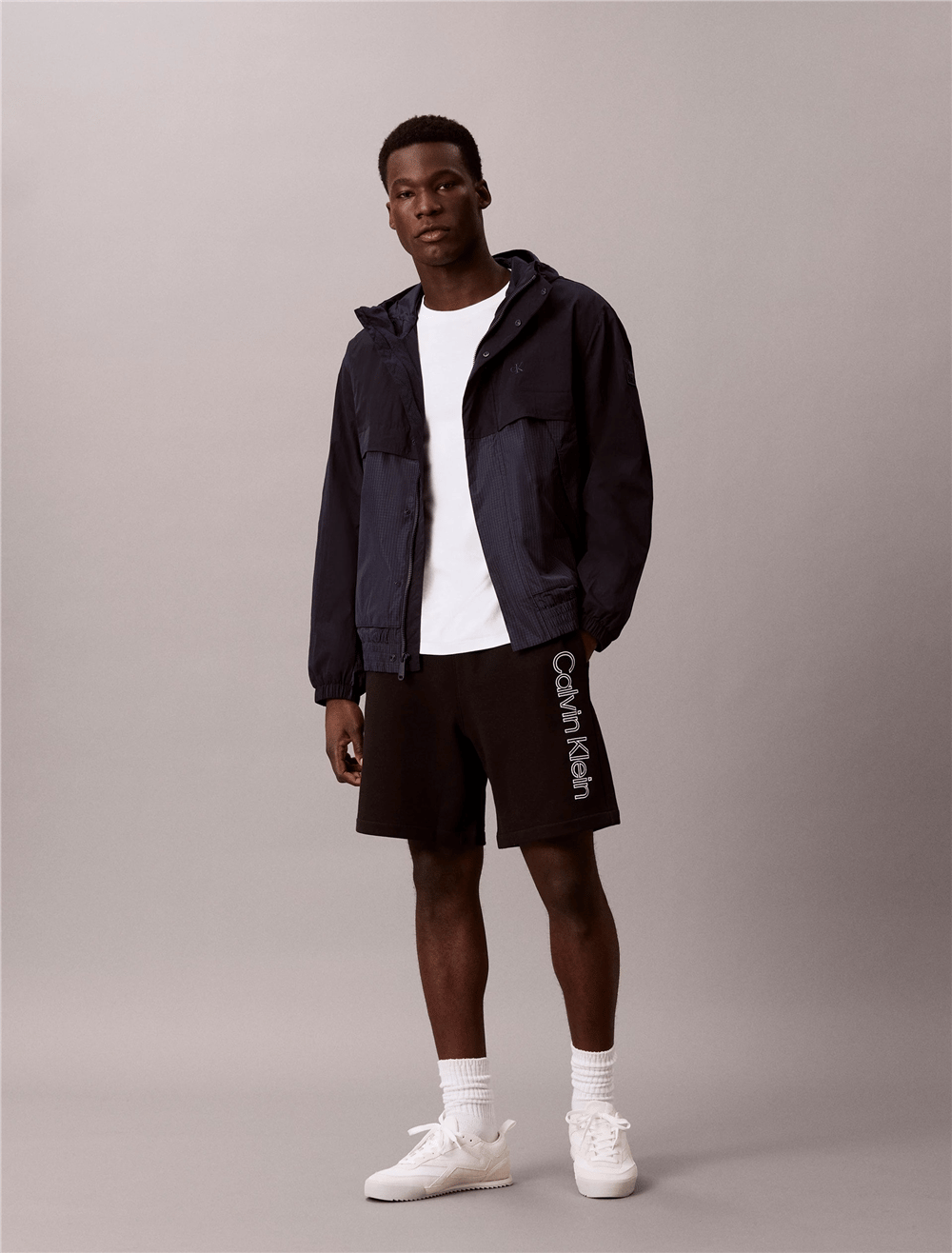 Calvin Klein 350Terry Eu Sp Graphic Short Erkek Şort Siyah