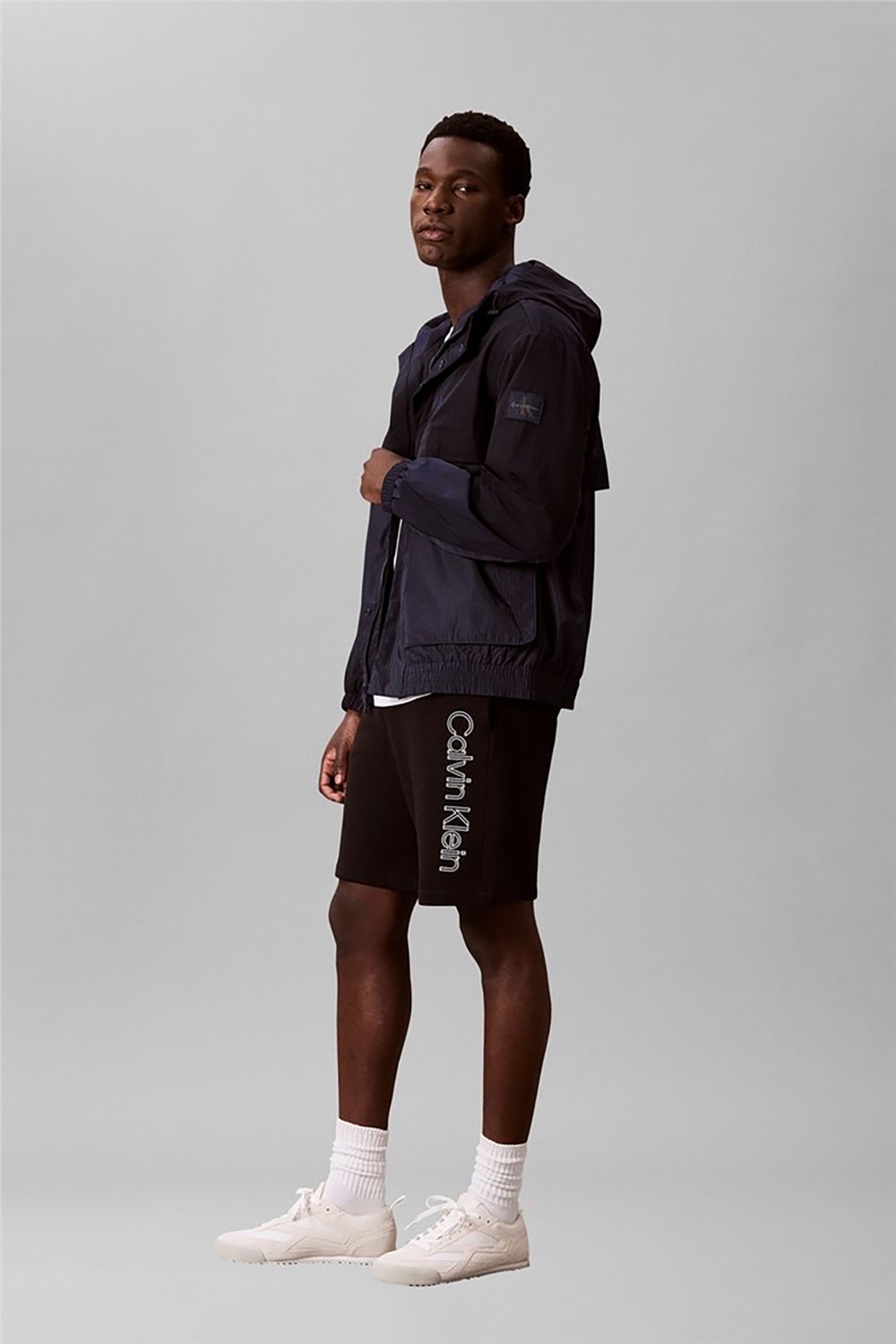 Calvin Klein 350Terry Eu Sp Graphic Short Erkek Şort Siyah