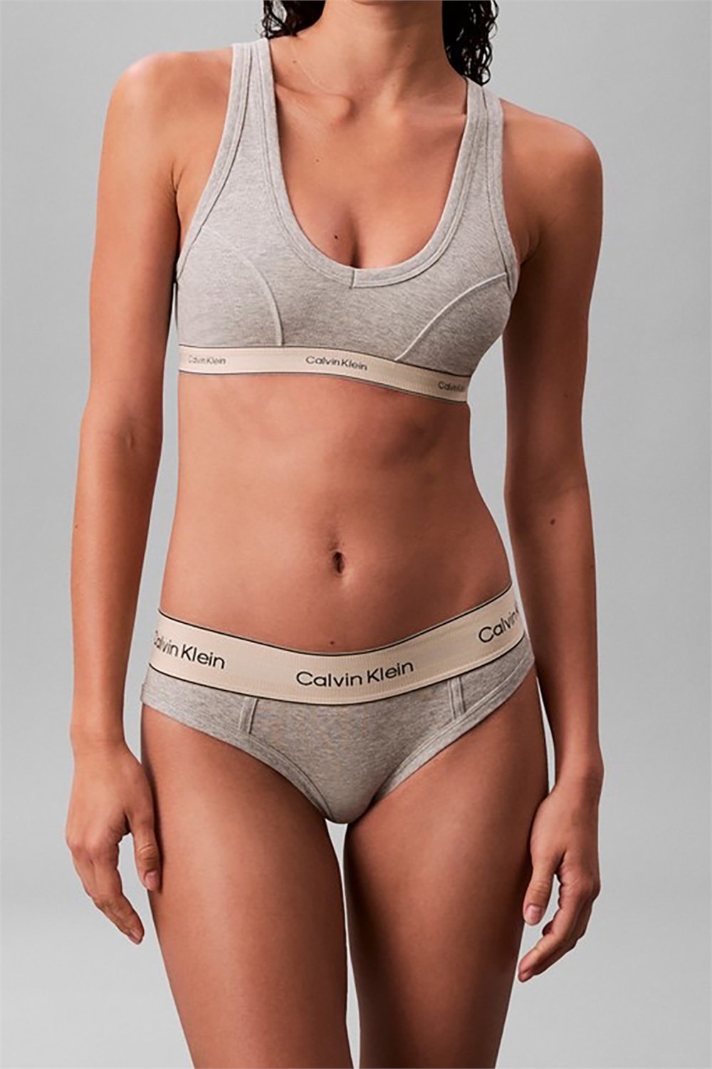 Calvin Klein Bikini Kadın Külot Gri