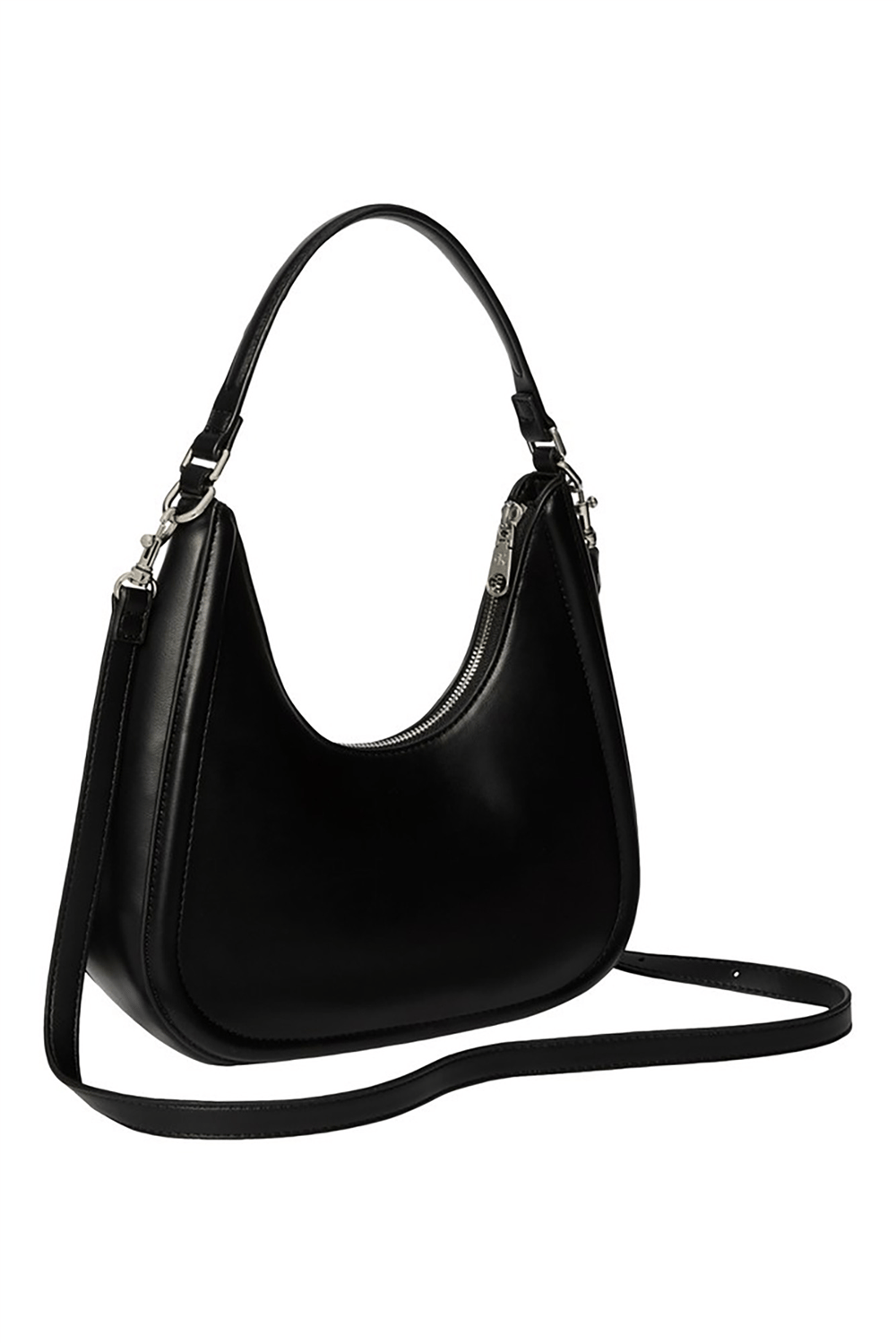 Calvin Klein Bold Ck Small Crescent Bag Kadın Mini Omuz Çantası Siyah