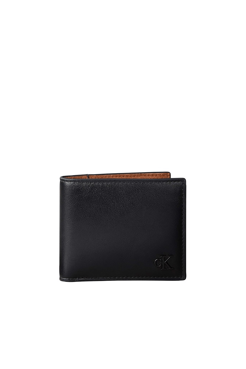 Calvin Klein Bold Ck Suede Billfold Erkek Cüzdan Siyah