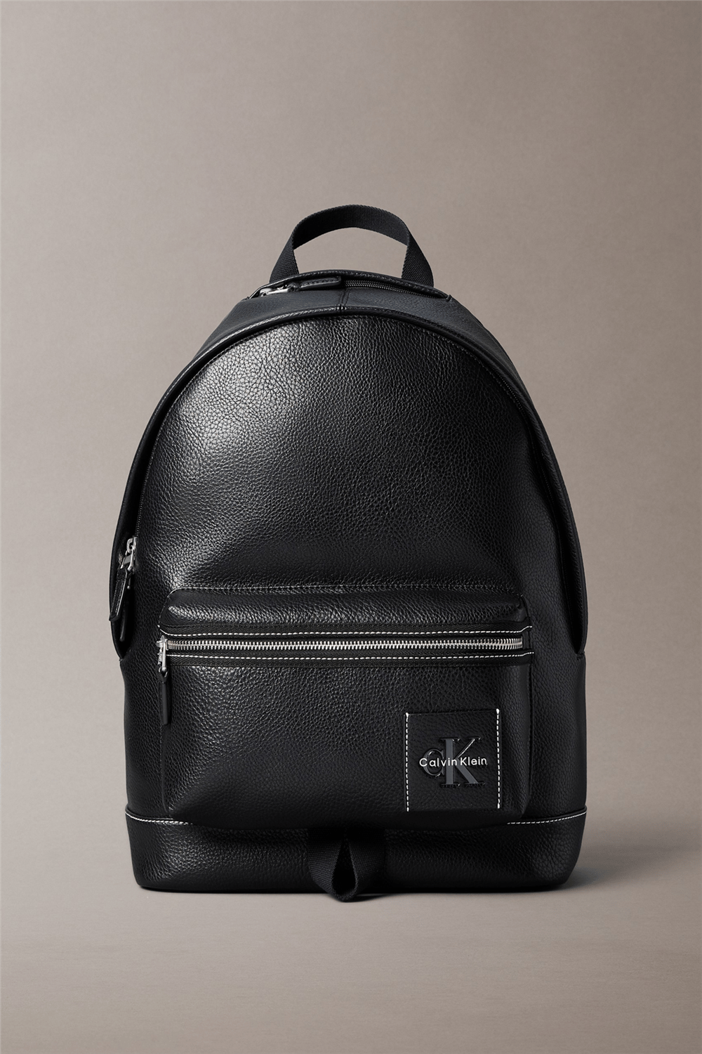 Calvin Klein Bold Pebble Round Backpack Erkek Sırt Çantası Siyah