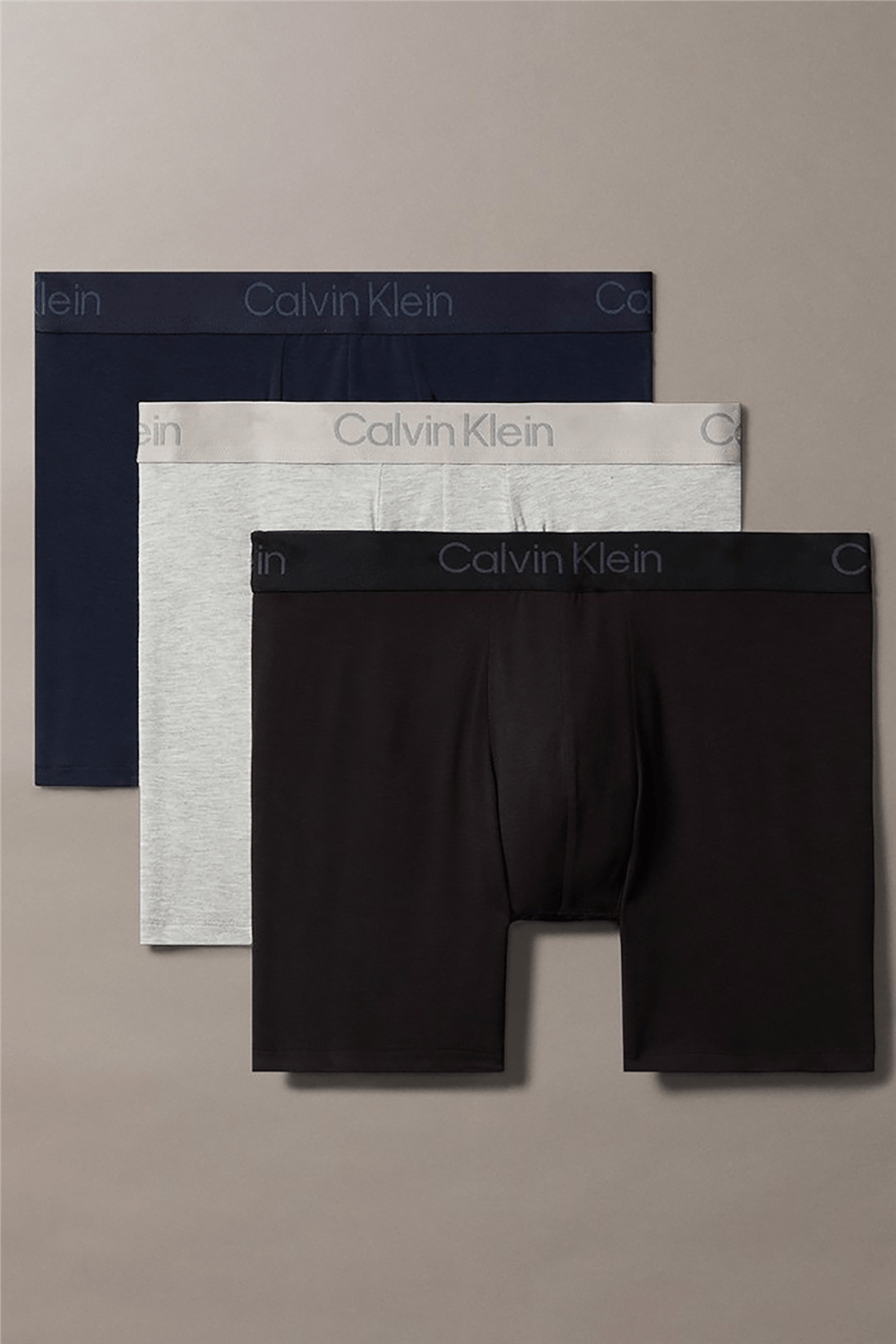 Calvin Klein Boxer Brief 3Pk Erkek 3lü Boxer Mavi