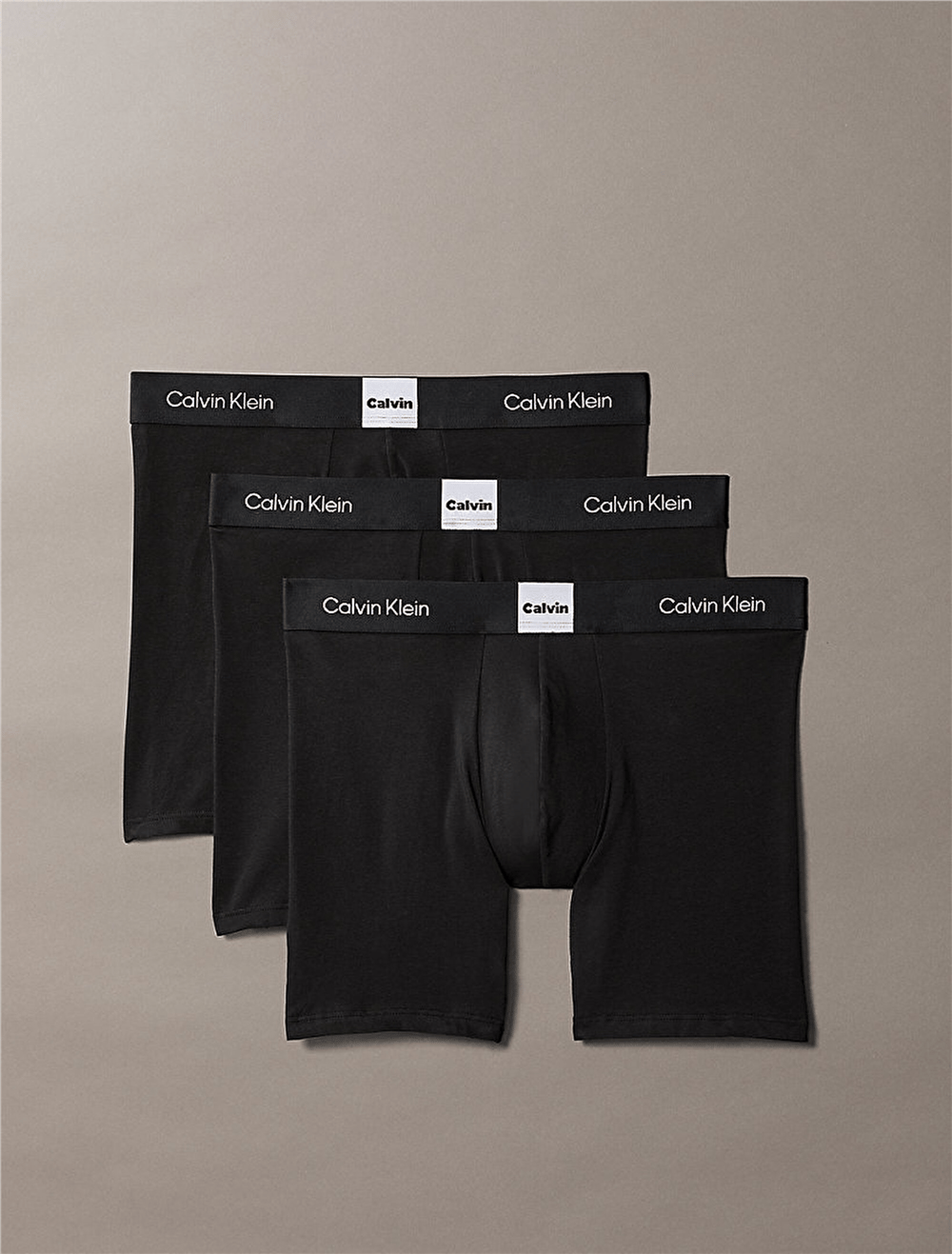 Calvin Klein Boxer Brief Erkek 3lü Boxer Siyah