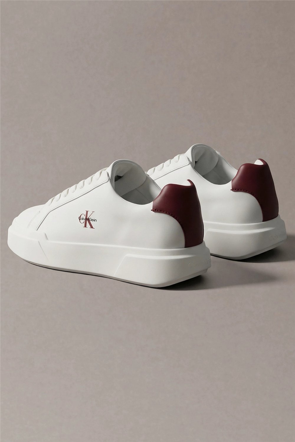 Calvin Klein Chunky Cupsole Laceup Lth Wn Kadın Sneaker Siyah