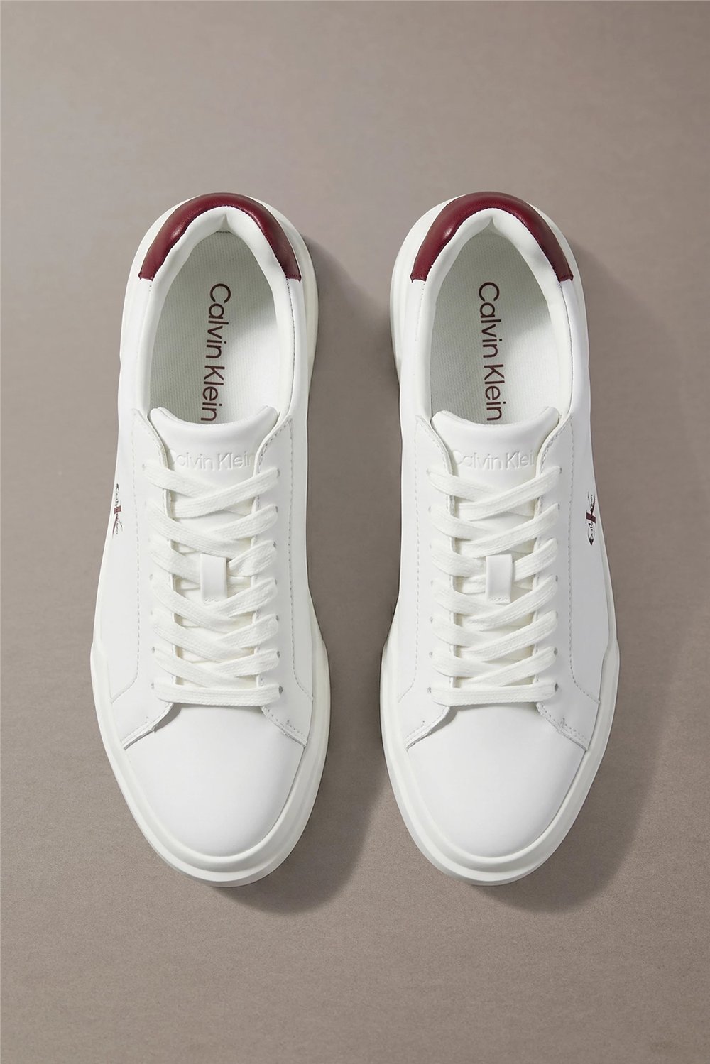 Calvin Klein Chunky Cupsole Laceup Lth Wn Kadın Sneaker Siyah